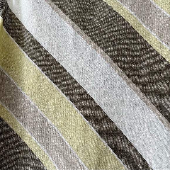 Liz Claiborne women’s Linen blend sleeveless shift dress with pockets, small - Picture 6 of 7